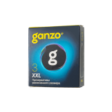 Презервативы увеличенного размера Ganzo XXL - 3 шт Презервативы увеличенного размера Ganzo XXL - 3 шт