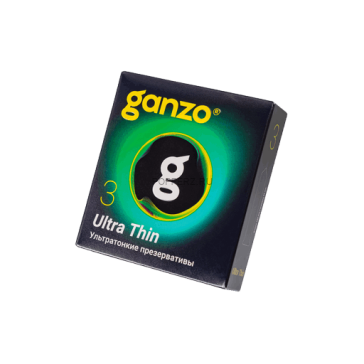 Ультратонкие презервативы Ganzo Ultra thin 