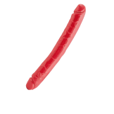 Black & Red Dildo Double
