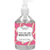 Yeah I Use Lube! #Discrete 500 ml