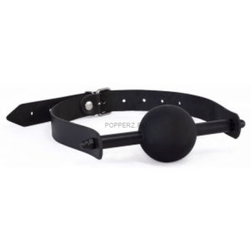 Кляп с шариком-трензелем 